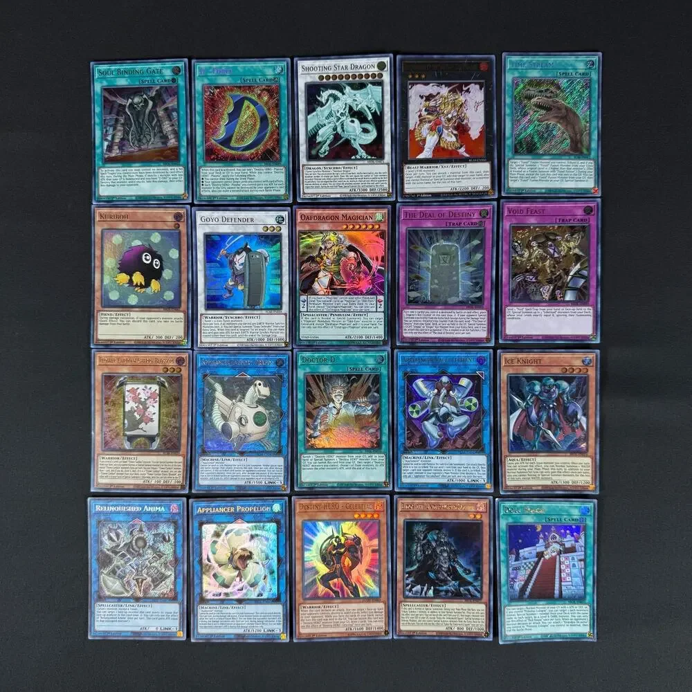 lot of 20 yu-gi-oh! holo cards vintage/modern 1st edition/regular yugioh